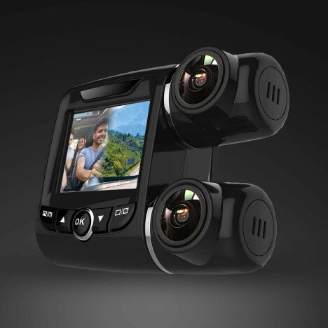 Camera Auto iUni Dash T3, Dual Cam, Full HD, Display 2.0 inch, Senzor G, Detectie Miscare